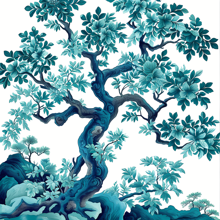 Architecture Tree,Taoist,Chinese
