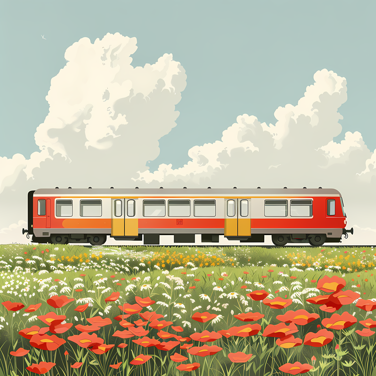 Train,Red,White