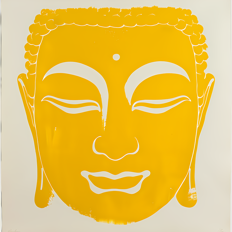 Buddha,For   Are Yellow,Face