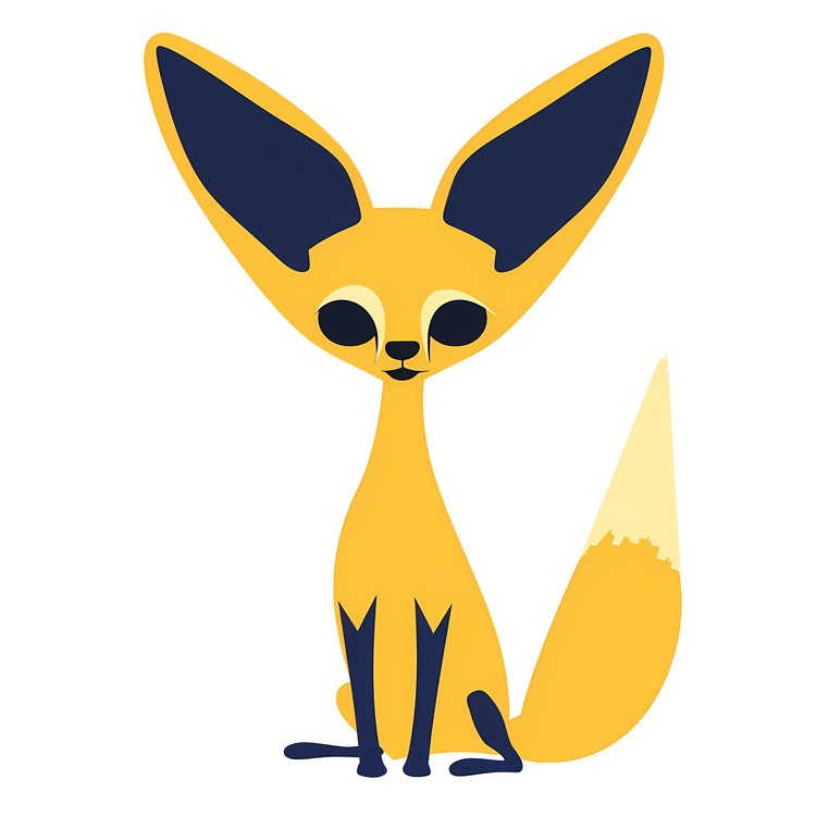 Fennec Fox,Animal,Yellow