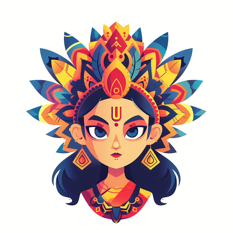 Hindu Goddess,Indian Goddess,Hindu Art