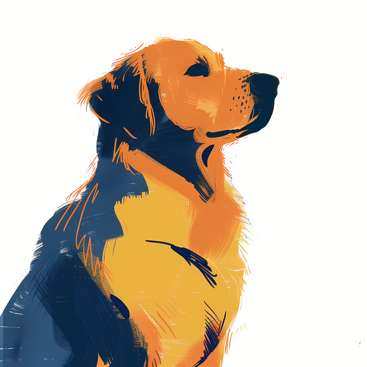 Golden Retriever,Dog,Yellow