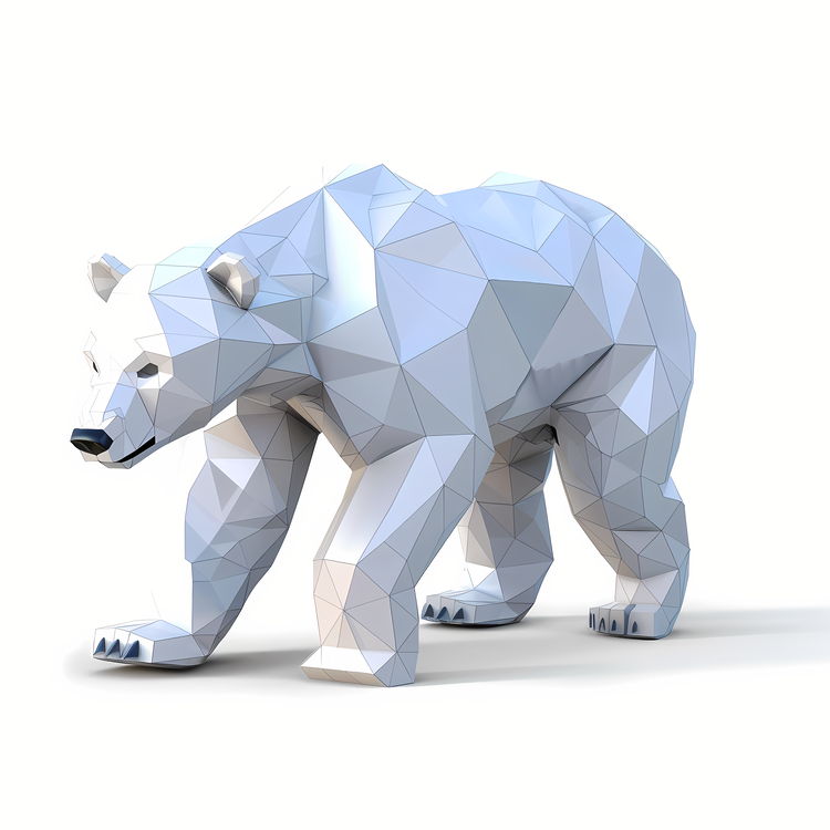 International Polar Bear Day,Geometric,Lowpoly
