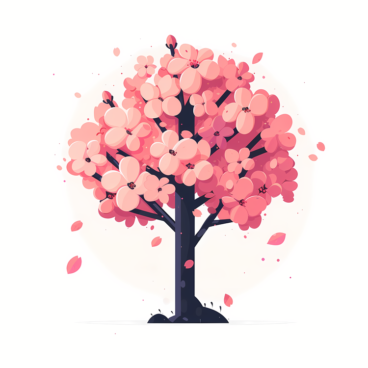 Cherry Blossom Tree,Spring Flower,Sakura Tree