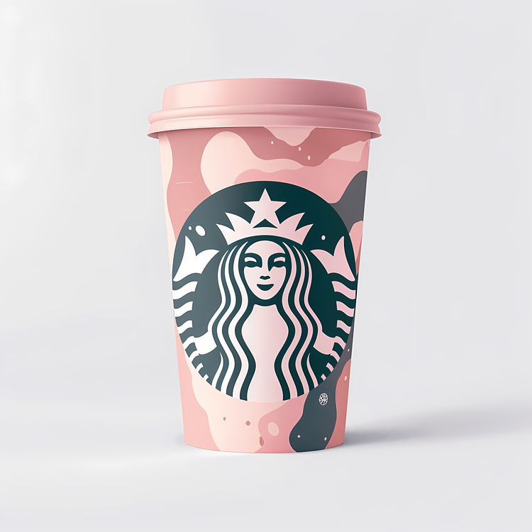 Starbucks Coffee Cup,Pink Mug,Starbucks Logo