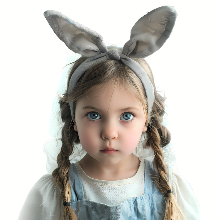 Child,Bunny Ears,Easter
