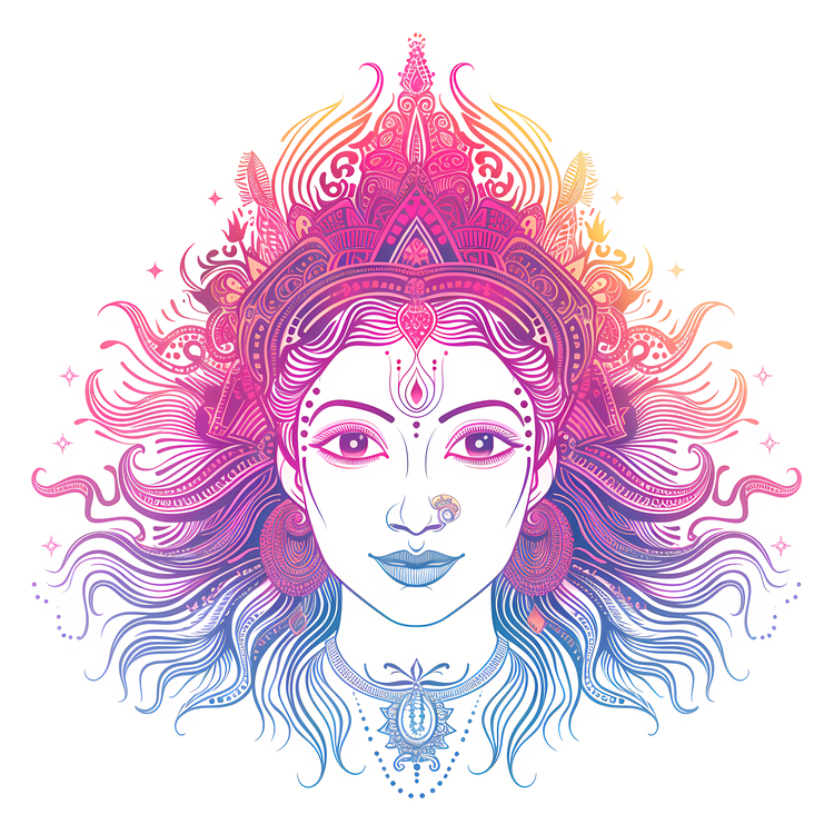 Hindu Goddess,Beautiful,Peaceful