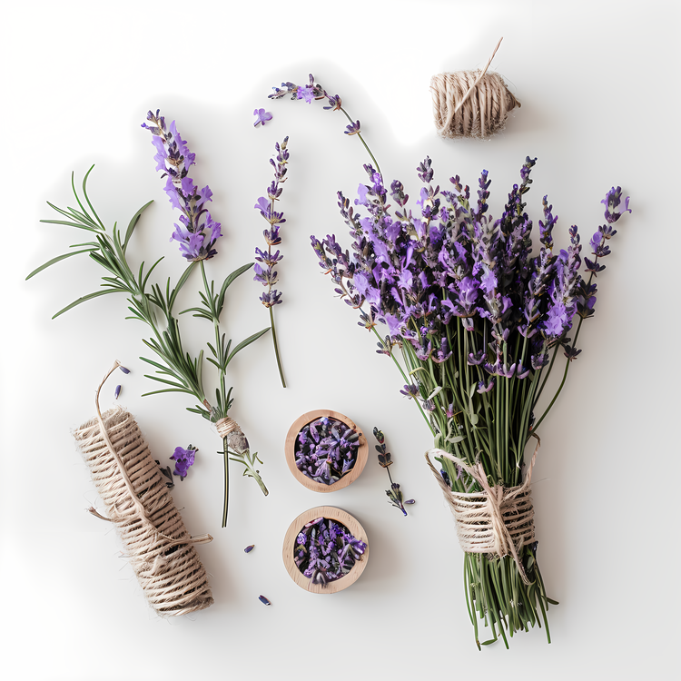 Lavender Flowers,Herbs,Aromatherapy