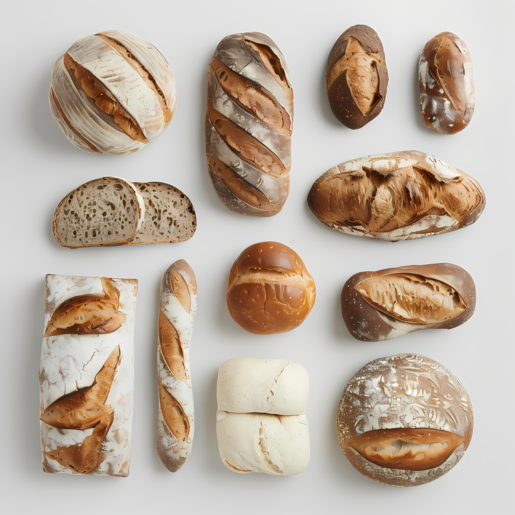 Baked Bread,Breads,Loaves
