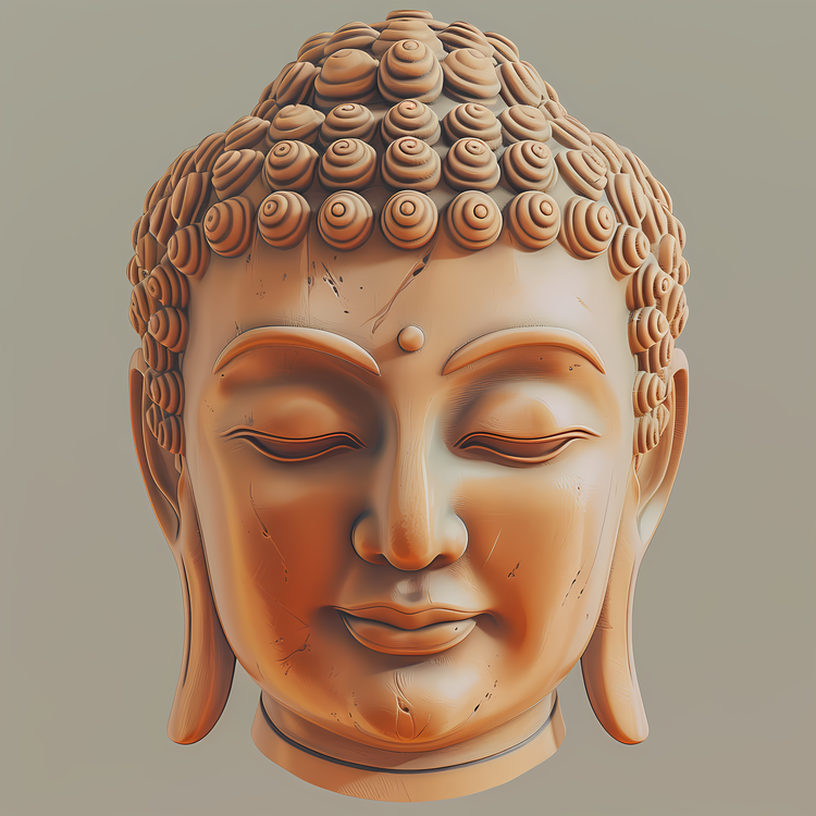 Buddha,Head,Face