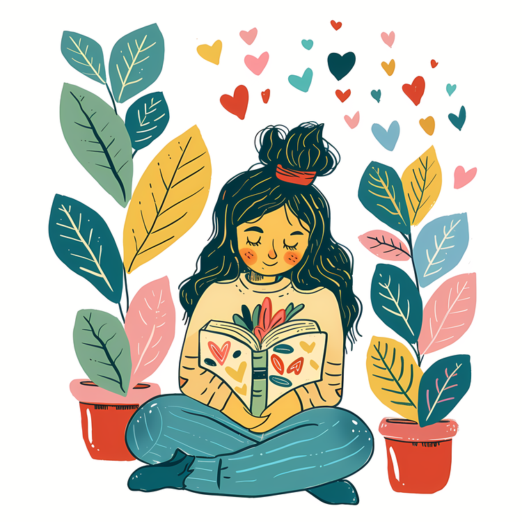 Book Lover,Girl,Reading