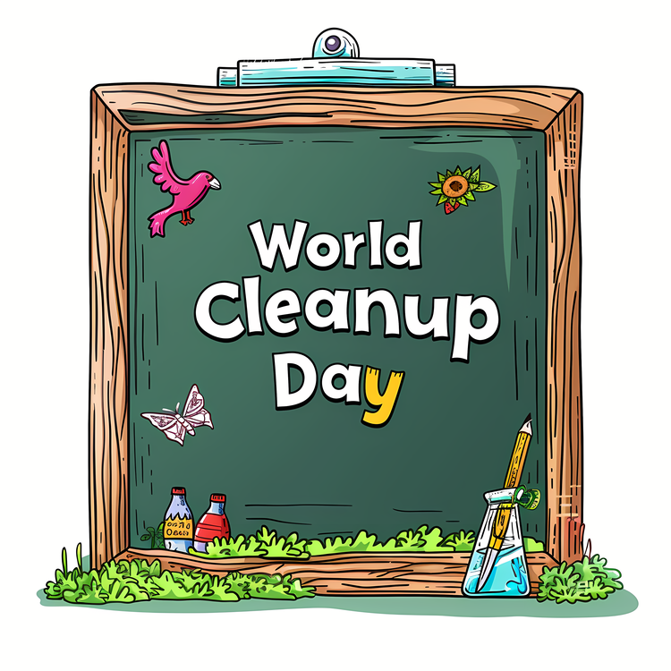 World Cleanup Day,Green Campaign,Environmental Protection