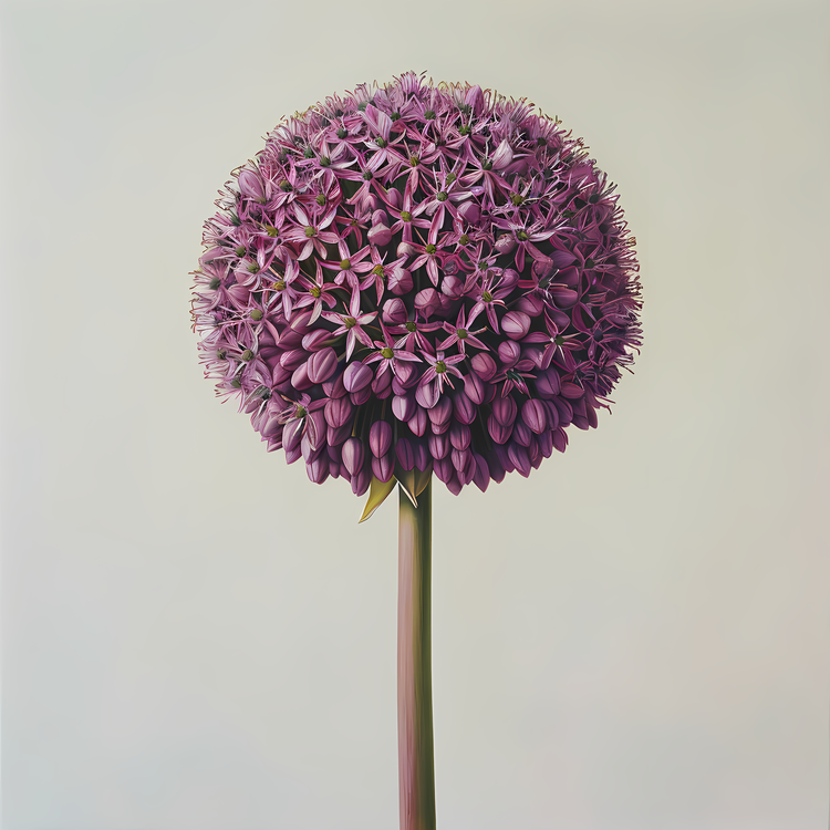 Giant Allium,Purple,Ball