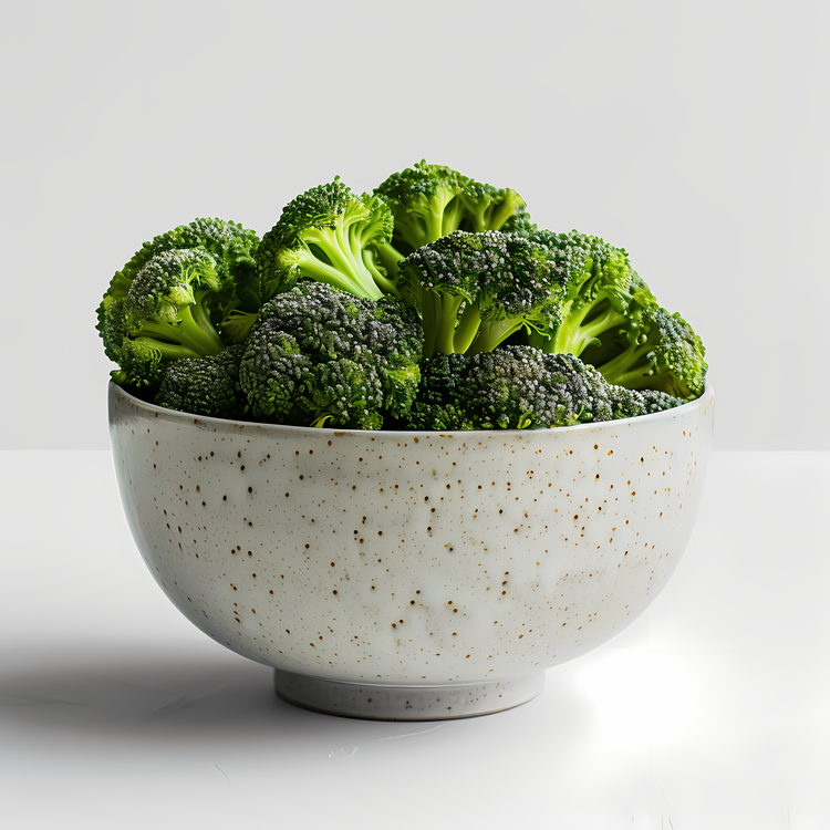 Broccoli,Veggie,White Bowl