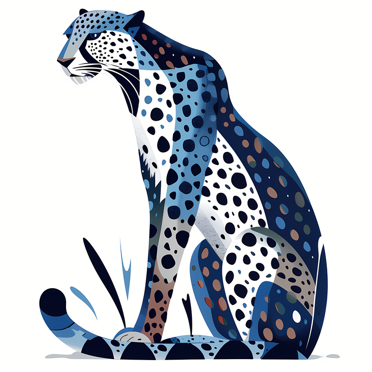 Abstract Leopard,Leopard,Spotted
