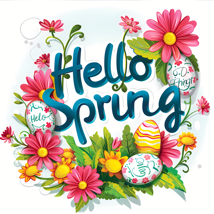 Hello Spring,Spring,Easter