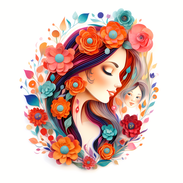Mothers Day,Colorful,Floral