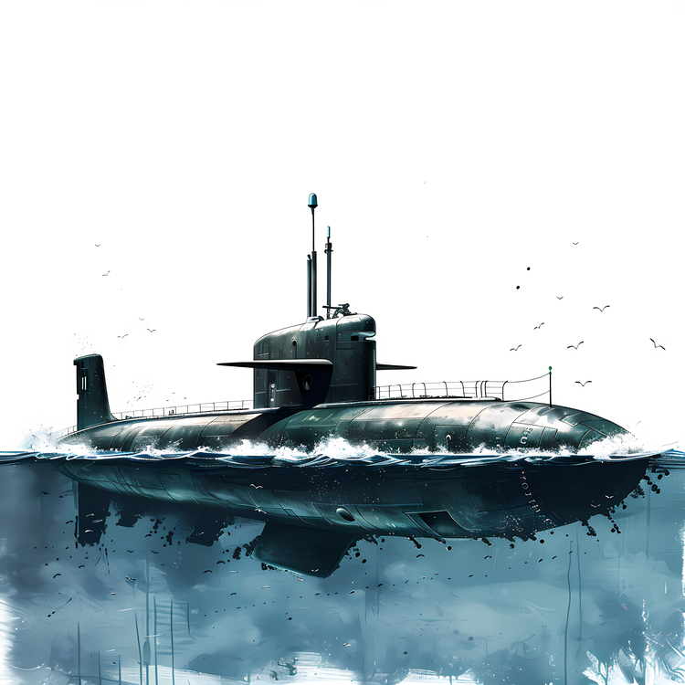 Submarine Day,Submarine,Ocean