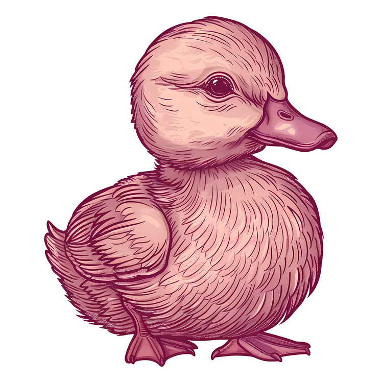 Cartoon Baby Duck,Duck,Animal