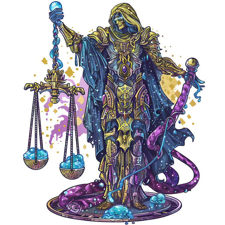 Abstract Libra,Handsome,Lord Of Justice