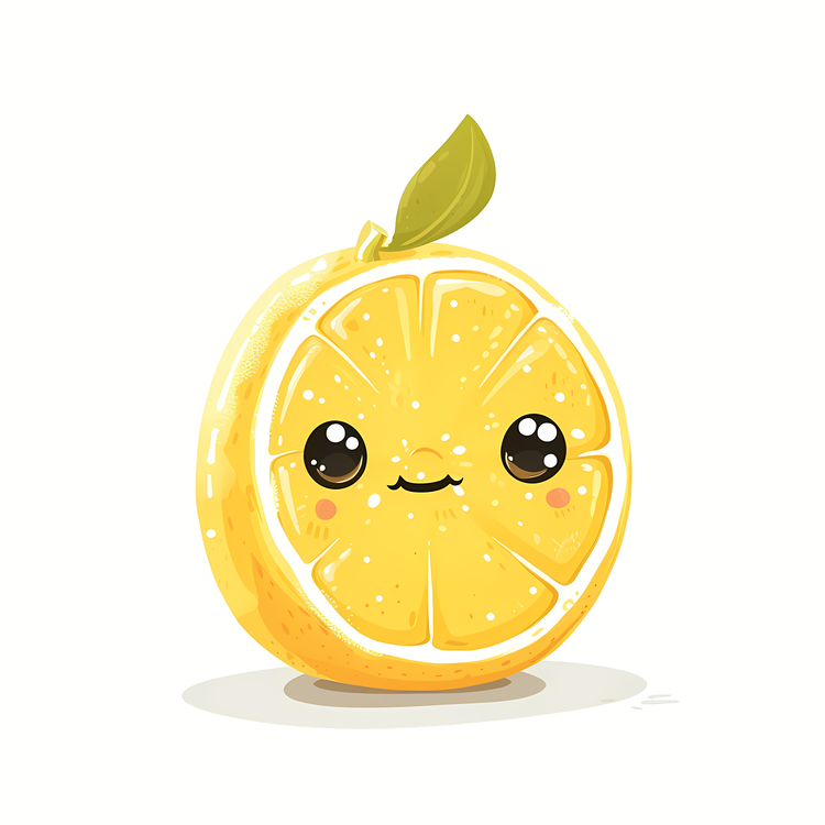 Cartoon Lemon,Cute,Adorable