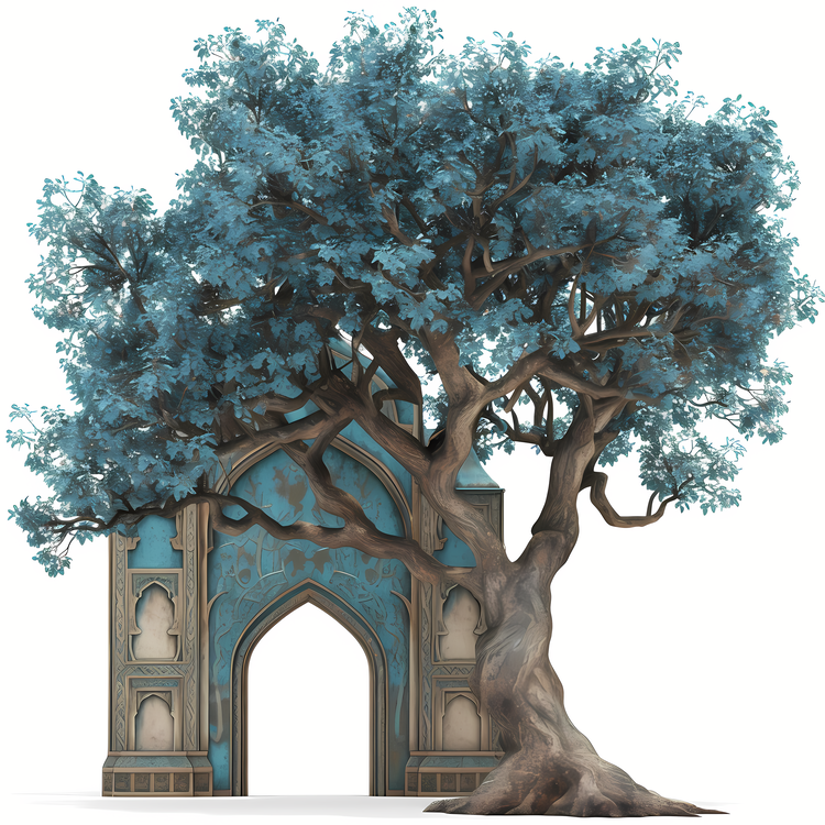 Architecture Tree,Old Temple,Ancient Architecture