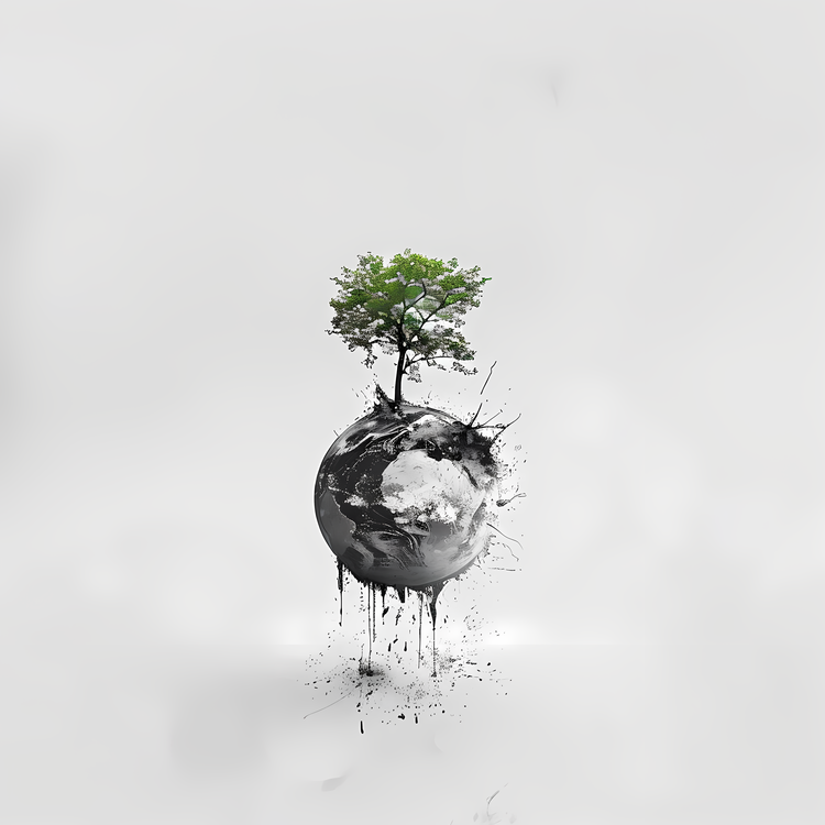Earth Hour,Tree,Planet