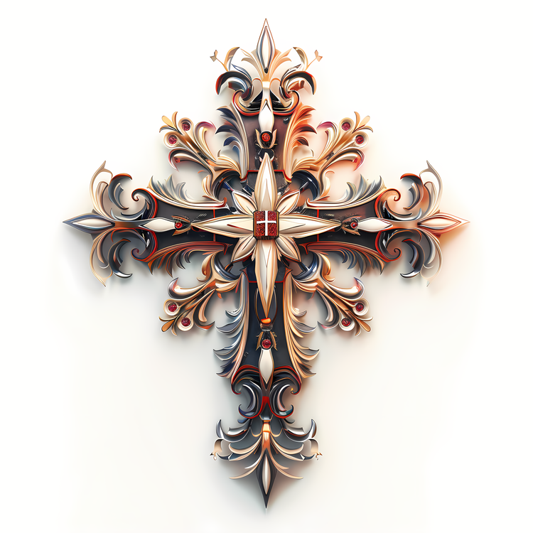Maundy Thursday,3d Cross Design,Religious Art
