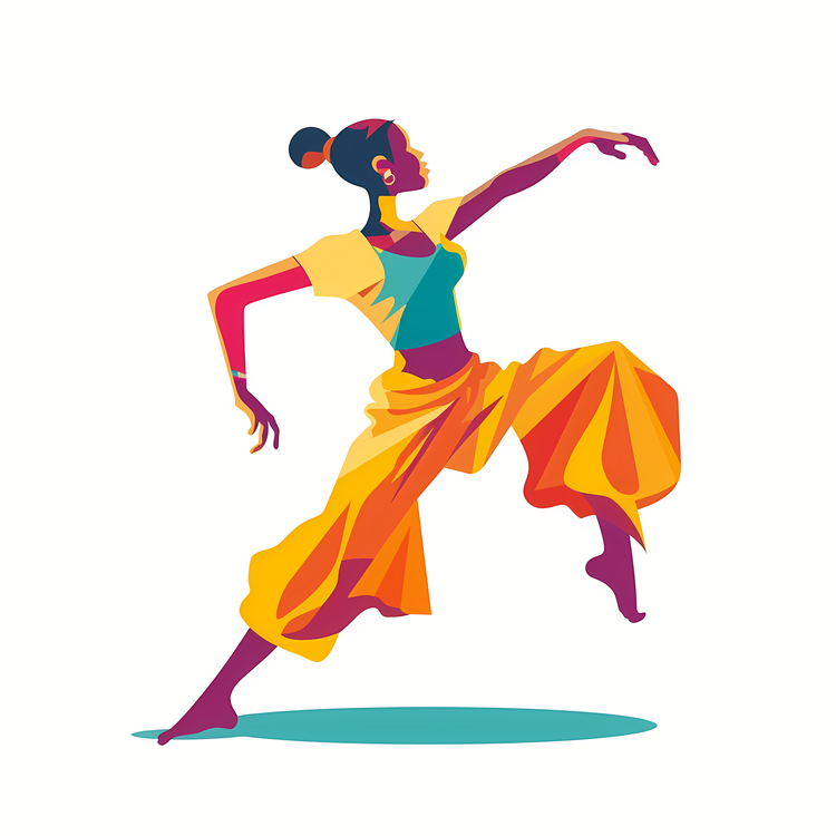 Dancer Silhouette,Dancer,Indian