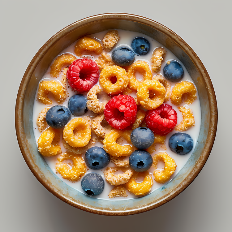 Cereal Bowl,Cereal,Fruit