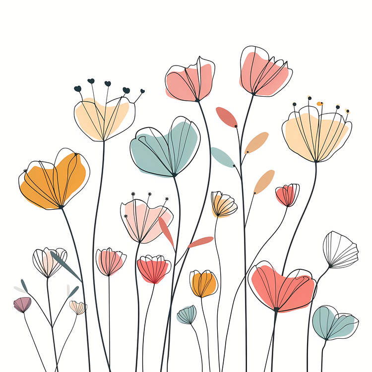 Spring Flowers,Flowers,Artwork