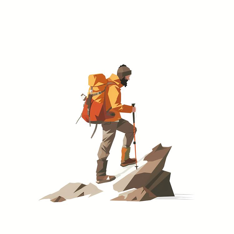 Hiker,Backpacker,Mountain Climber