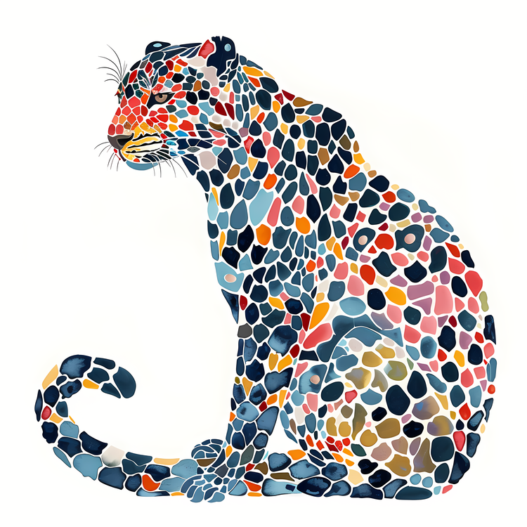 Abstract Leopard,Leopard,Animal