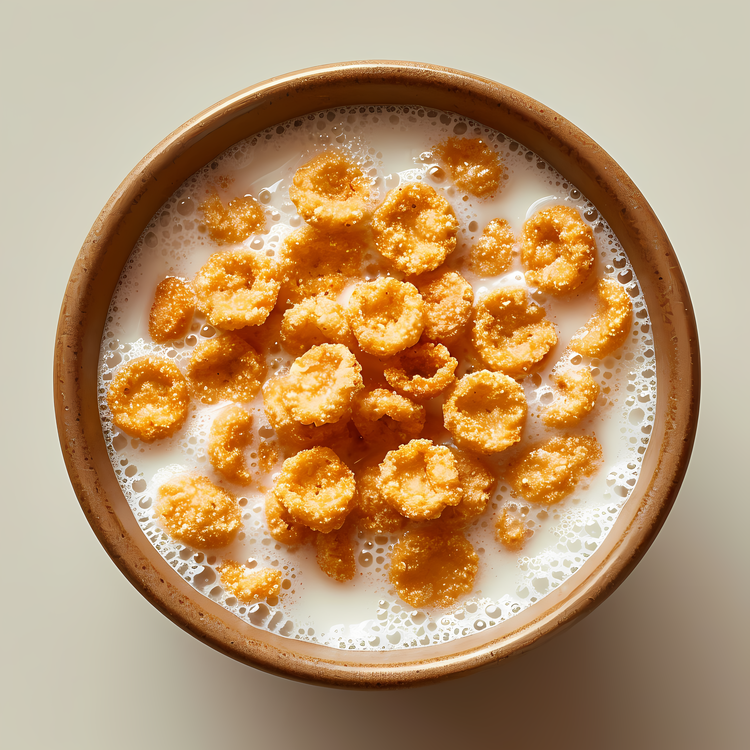 Cereal Bowl,Cereal,Milk