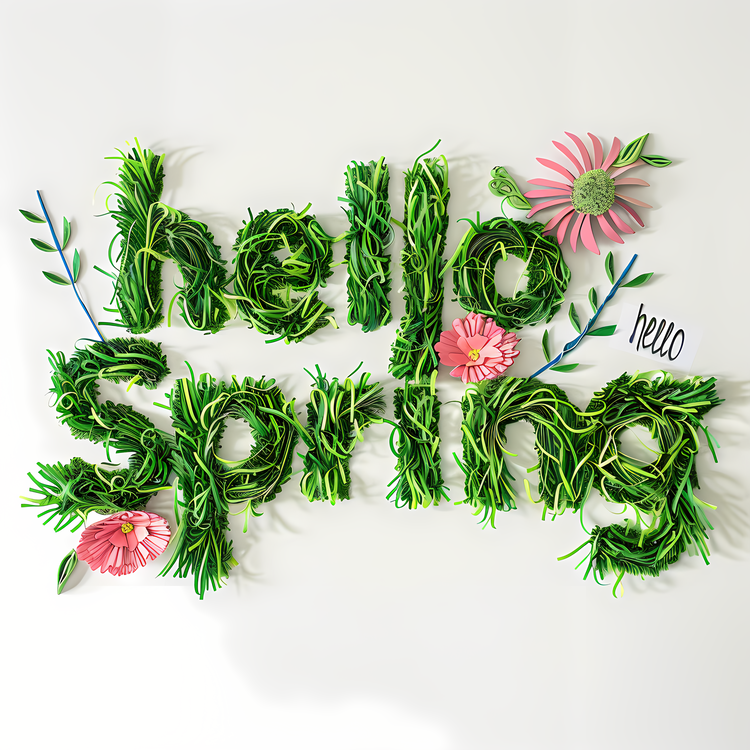 Hello Spring,Greenery,Spring