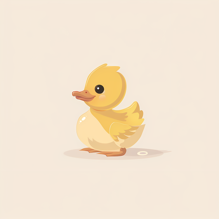 Cartoon Baby Duck,Duck,Adorable