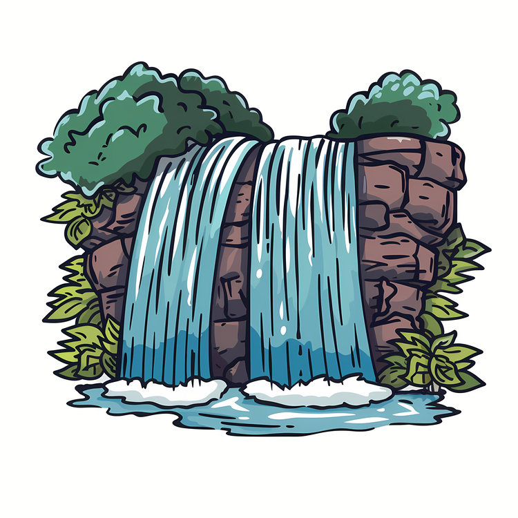 Waterfall,Nature,Natural