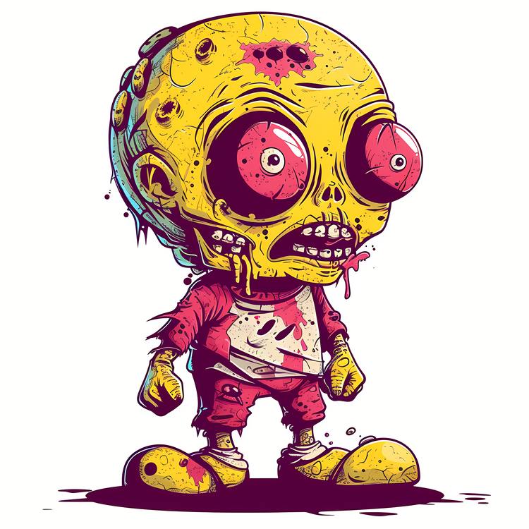 Zombie,Animation,Character Design