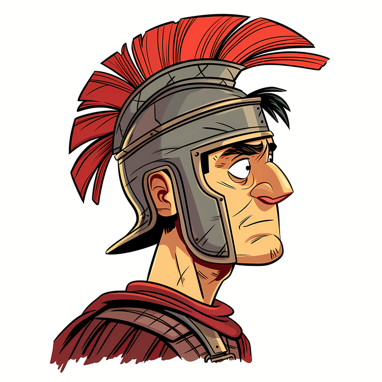 Ancient Rome Soldier,Cartoon,Human