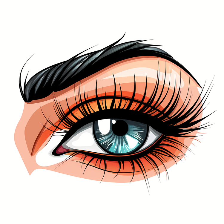 Eyelash,Eye,Eye Makeup