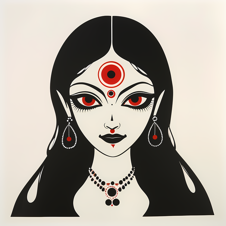 Hindu Goddess,Eye Of Horus,Eye Makeup