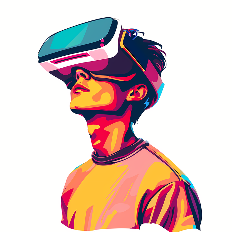 Vr Headset,Virtual Reality Goggles,3d Artwork
