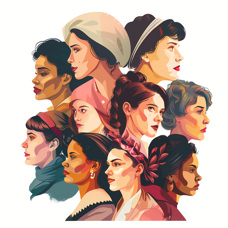 Womens History Month,Portrait,Faces