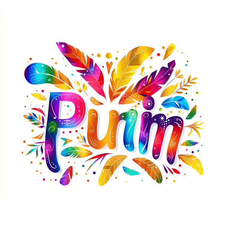 Purim,Colorful,Artistic