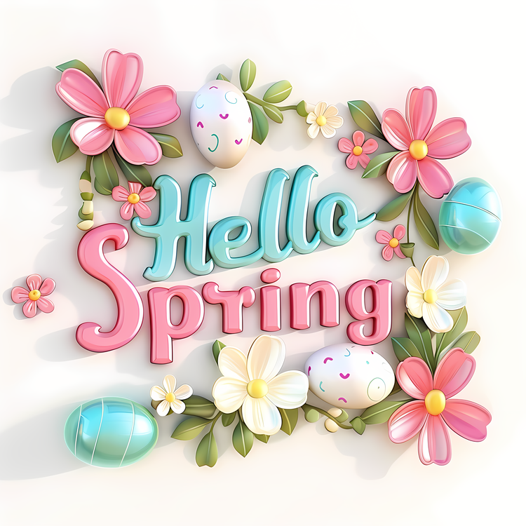 Hello Spring,Spring,Easter