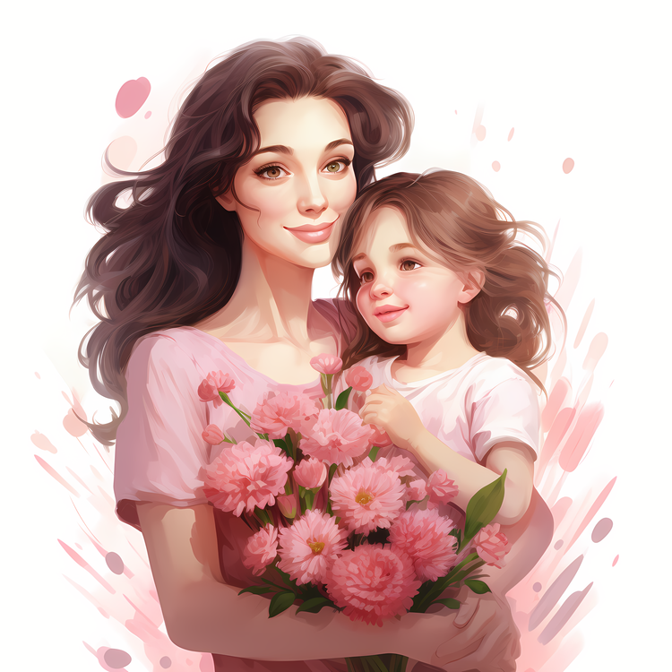 Mothers Day,Girl,Mother