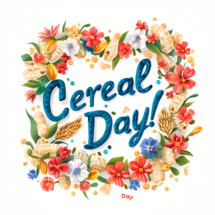 Cereal Day,Cereal,Floral