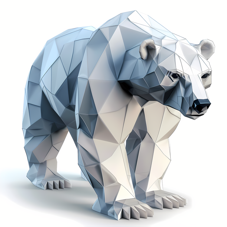 International Polar Bear Day,Polygonal,Lowpoly
