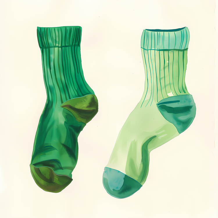 Lots Of Socks,Green,Socks