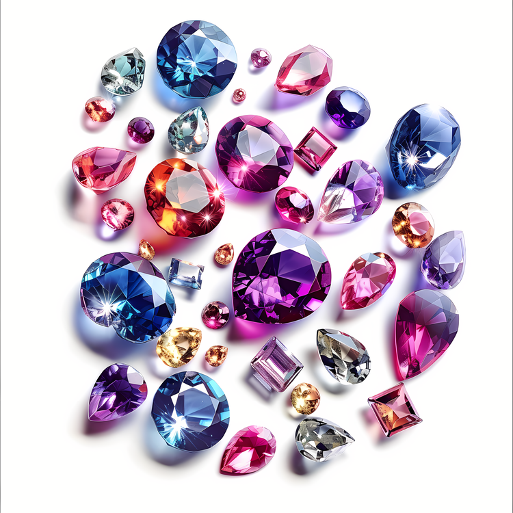 Gemstones,Precious Stones,Colorful Jewels
